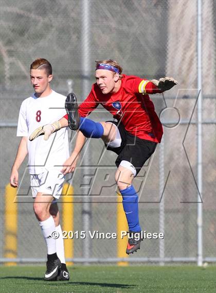 Thumbnail 2 in Desert Christian Academy vs. New Community Jewish (CIF SS D7 Playoffs) photogallery.