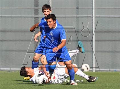 Thumbnail 3 in Desert Christian Academy vs. New Community Jewish (CIF SS D7 Playoffs) photogallery.
