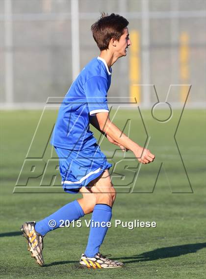Thumbnail 2 in Desert Christian Academy vs. New Community Jewish (CIF SS D7 Playoffs) photogallery.
