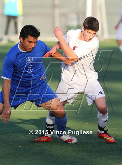 Thumbnail 3 in Desert Christian Academy vs. New Community Jewish (CIF SS D7 Playoffs) photogallery.