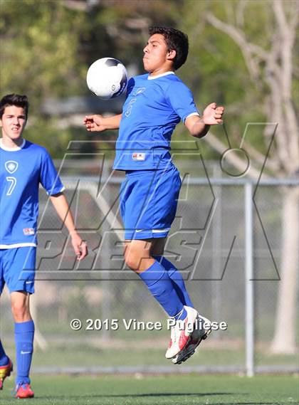 Thumbnail 2 in Desert Christian Academy vs. New Community Jewish (CIF SS D7 Playoffs) photogallery.