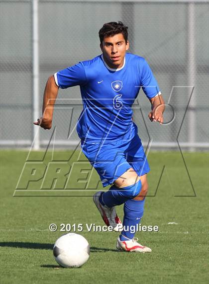 Thumbnail 2 in Desert Christian Academy vs. New Community Jewish (CIF SS D7 Playoffs) photogallery.
