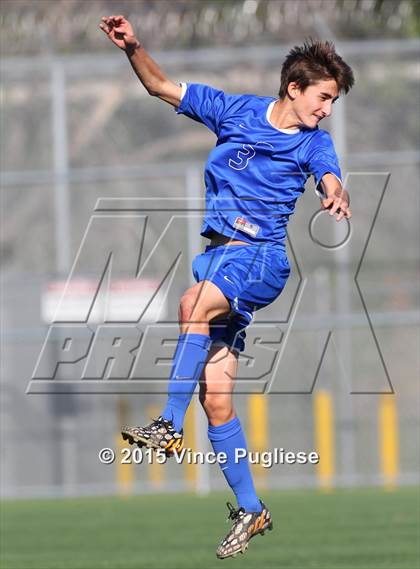 Thumbnail 1 in Desert Christian Academy vs. New Community Jewish (CIF SS D7 Playoffs) photogallery.