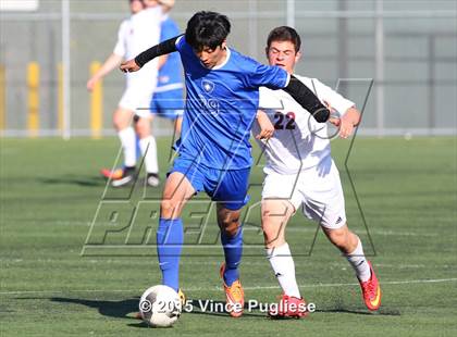 Thumbnail 2 in Desert Christian Academy vs. New Community Jewish (CIF SS D7 Playoffs) photogallery.