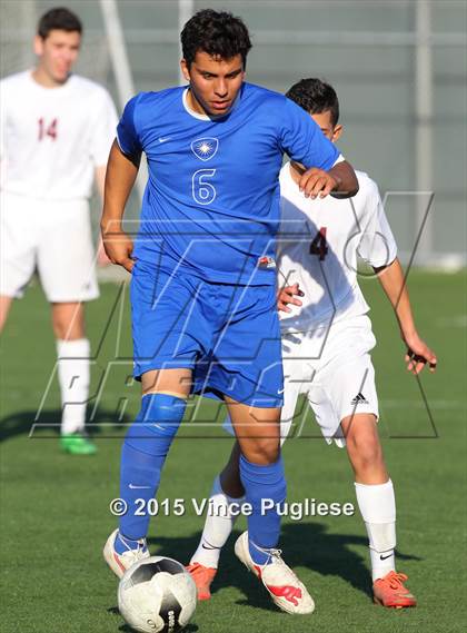 Thumbnail 2 in Desert Christian Academy vs. New Community Jewish (CIF SS D7 Playoffs) photogallery.