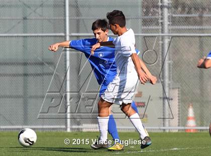 Thumbnail 2 in Desert Christian Academy vs. New Community Jewish (CIF SS D7 Playoffs) photogallery.