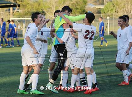 Thumbnail 1 in Desert Christian Academy vs. New Community Jewish (CIF SS D7 Playoffs) photogallery.