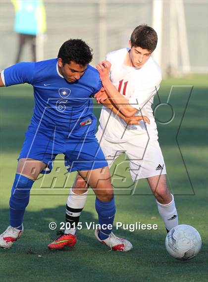 Thumbnail 2 in Desert Christian Academy vs. New Community Jewish (CIF SS D7 Playoffs) photogallery.