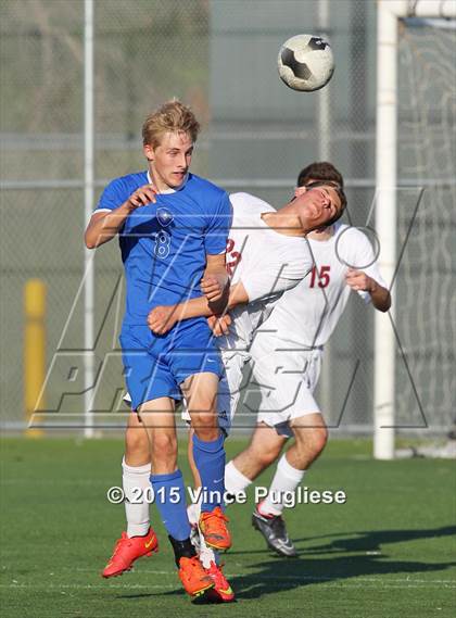 Thumbnail 2 in Desert Christian Academy vs. New Community Jewish (CIF SS D7 Playoffs) photogallery.