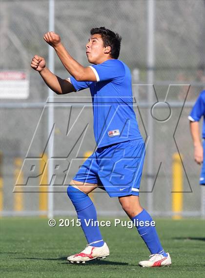 Thumbnail 1 in Desert Christian Academy vs. New Community Jewish (CIF SS D7 Playoffs) photogallery.