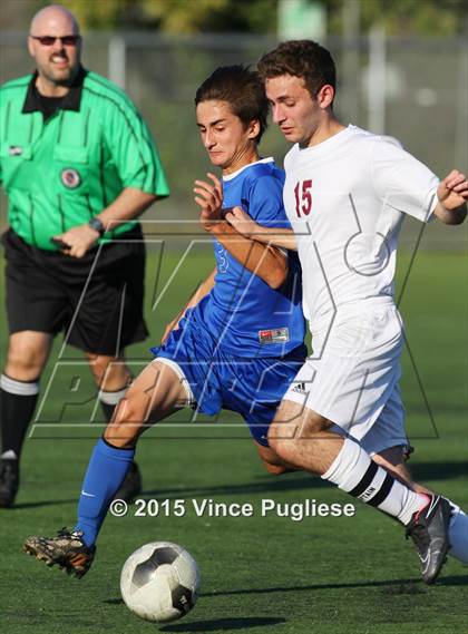 Thumbnail 2 in Desert Christian Academy vs. New Community Jewish (CIF SS D7 Playoffs) photogallery.