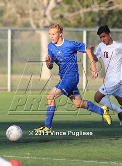 Thumbnail 3 in Desert Christian Academy vs. New Community Jewish (CIF SS D7 Playoffs) photogallery.