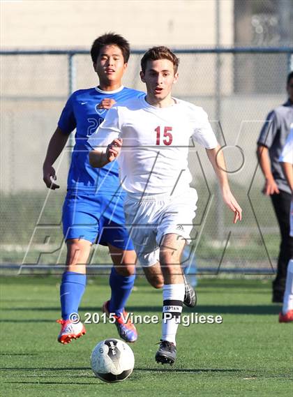 Thumbnail 1 in Desert Christian Academy vs. New Community Jewish (CIF SS D7 Playoffs) photogallery.