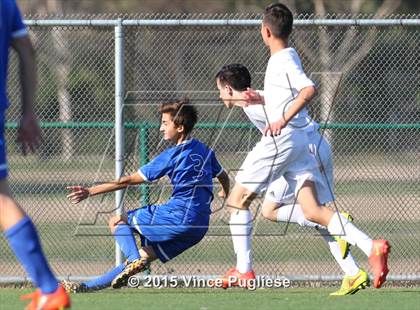 Thumbnail 2 in Desert Christian Academy vs. New Community Jewish (CIF SS D7 Playoffs) photogallery.