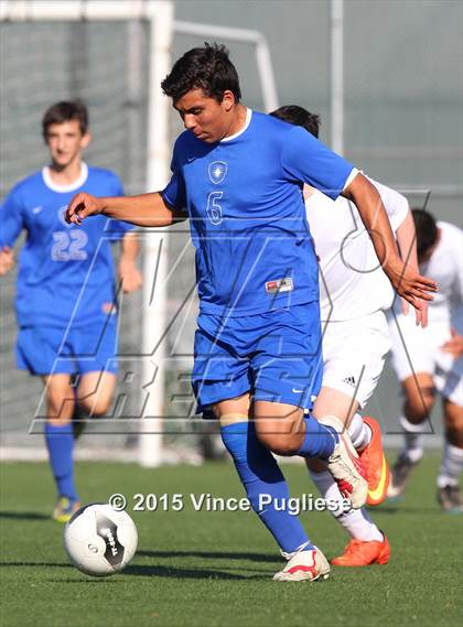 Thumbnail 3 in Desert Christian Academy vs. New Community Jewish (CIF SS D7 Playoffs) photogallery.