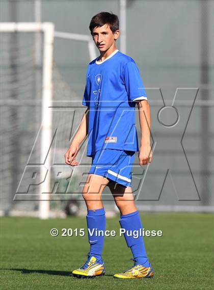 Thumbnail 3 in Desert Christian Academy vs. New Community Jewish (CIF SS D7 Playoffs) photogallery.