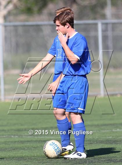 Thumbnail 3 in Desert Christian Academy vs. New Community Jewish (CIF SS D7 Playoffs) photogallery.