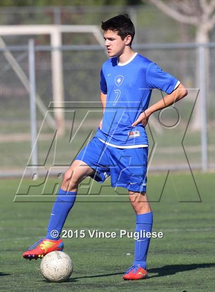 Thumbnail 2 in Desert Christian Academy vs. New Community Jewish (CIF SS D7 Playoffs) photogallery.