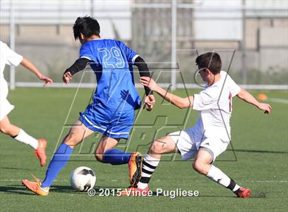 Thumbnail 2 in Desert Christian Academy vs. New Community Jewish (CIF SS D7 Playoffs) photogallery.