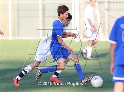 Thumbnail 2 in Desert Christian Academy vs. New Community Jewish (CIF SS D7 Playoffs) photogallery.