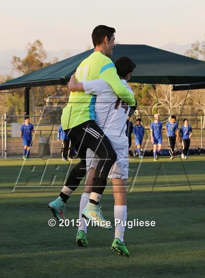 Thumbnail 2 in Desert Christian Academy vs. New Community Jewish (CIF SS D7 Playoffs) photogallery.