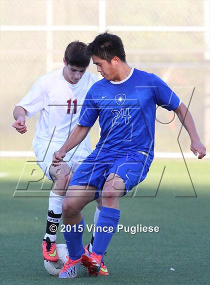 Thumbnail 3 in Desert Christian Academy vs. New Community Jewish (CIF SS D7 Playoffs) photogallery.