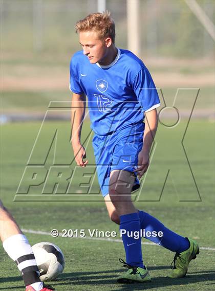 Thumbnail 3 in Desert Christian Academy vs. New Community Jewish (CIF SS D7 Playoffs) photogallery.