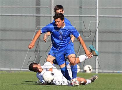 Thumbnail 2 in Desert Christian Academy vs. New Community Jewish (CIF SS D7 Playoffs) photogallery.