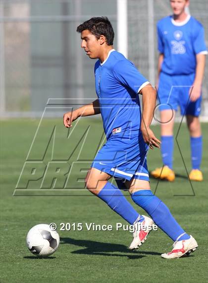 Thumbnail 3 in Desert Christian Academy vs. New Community Jewish (CIF SS D7 Playoffs) photogallery.