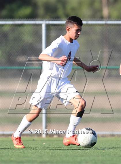 Thumbnail 2 in Desert Christian Academy vs. New Community Jewish (CIF SS D7 Playoffs) photogallery.