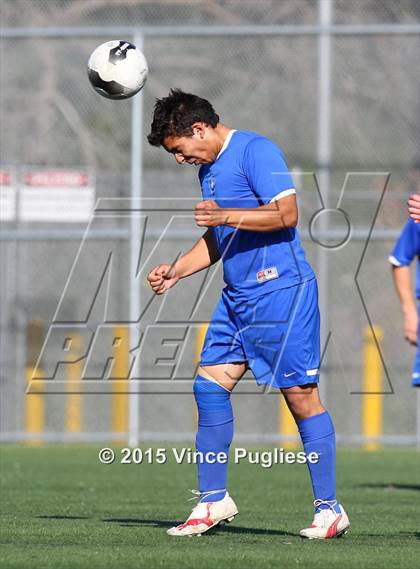 Thumbnail 2 in Desert Christian Academy vs. New Community Jewish (CIF SS D7 Playoffs) photogallery.