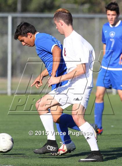 Thumbnail 1 in Desert Christian Academy vs. New Community Jewish (CIF SS D7 Playoffs) photogallery.