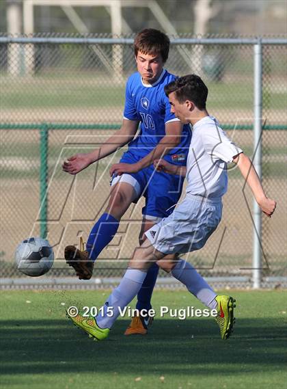 Thumbnail 3 in Desert Christian Academy vs. New Community Jewish (CIF SS D7 Playoffs) photogallery.
