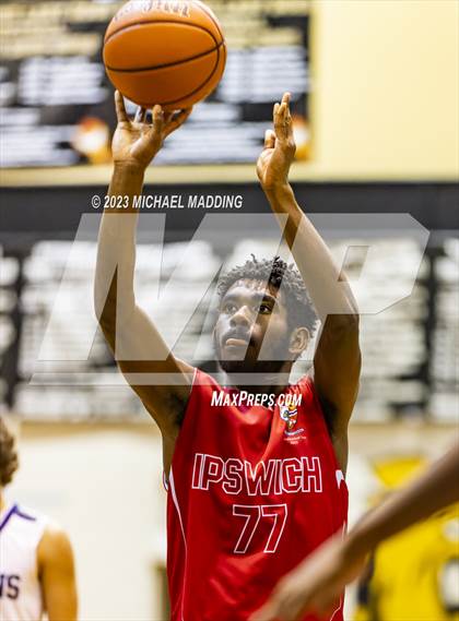 Thumbnail 2 in Port Neches-Groves vs. Ipswich Grammar School (Nederland Bulldog Classic) photogallery.