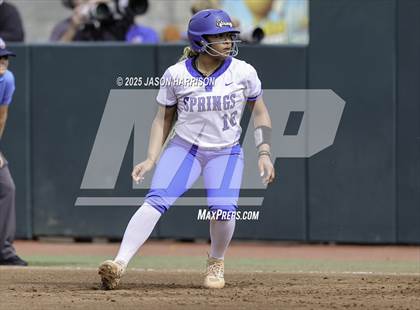 Thumbnail 2 in Midway vs. Clear Springs (UIL Softball 6A D1 Final) photogallery.