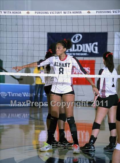 Thumbnail 1 in Albany vs. Cathedral Catholic (CIF State D3 Final) photogallery.