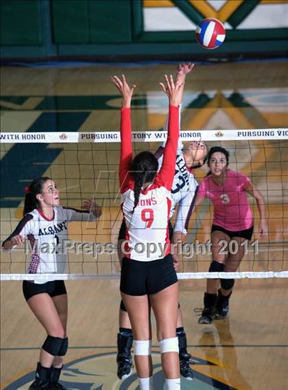 Thumbnail 3 in Albany vs. Cathedral Catholic (CIF State D3 Final) photogallery.
