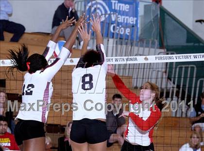 Thumbnail 2 in Albany vs. Cathedral Catholic (CIF State D3 Final) photogallery.