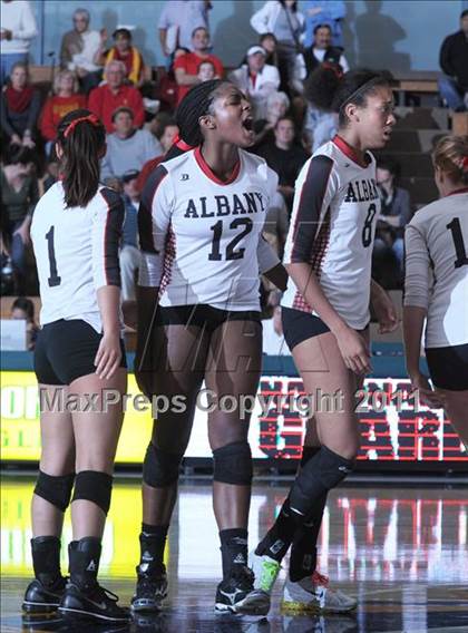 Thumbnail 1 in Albany vs. Cathedral Catholic (CIF State D3 Final) photogallery.