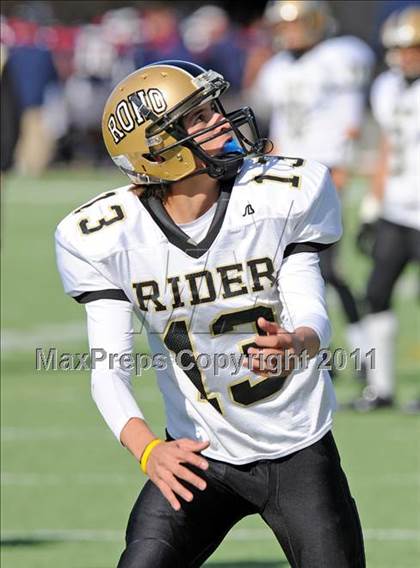 Thumbnail 3 in Ryan vs. Rider (4A Division 1 Region 1 Quarterfinals) photogallery.