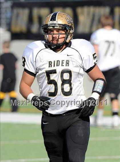 Thumbnail 1 in Ryan vs. Rider (4A Division 1 Region 1 Quarterfinals) photogallery.