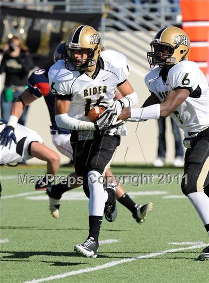 Thumbnail 1 in Ryan vs. Rider (4A Division 1 Region 1 Quarterfinals) photogallery.