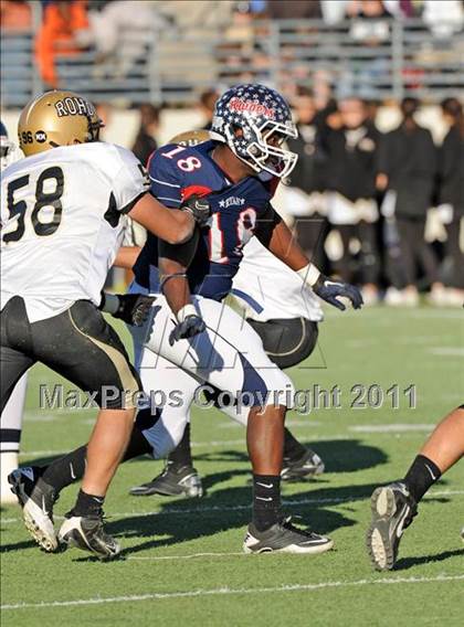 Thumbnail 2 in Ryan vs. Rider (4A Division 1 Region 1 Quarterfinals) photogallery.