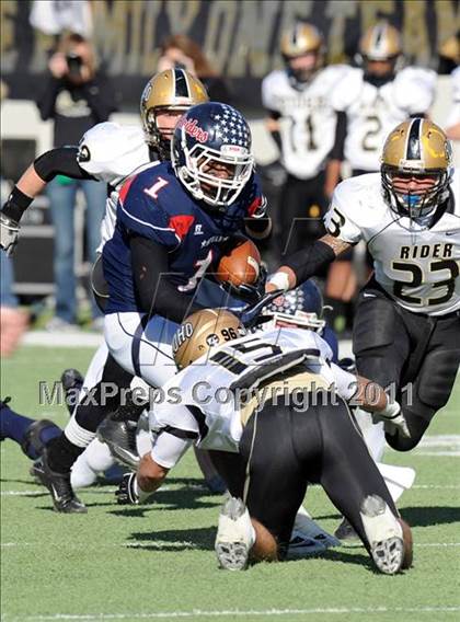 Thumbnail 1 in Ryan vs. Rider (4A Division 1 Region 1 Quarterfinals) photogallery.
