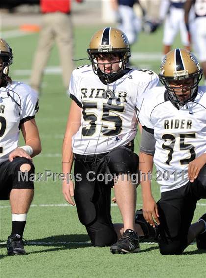 Thumbnail 1 in Ryan vs. Rider (4A Division 1 Region 1 Quarterfinals) photogallery.