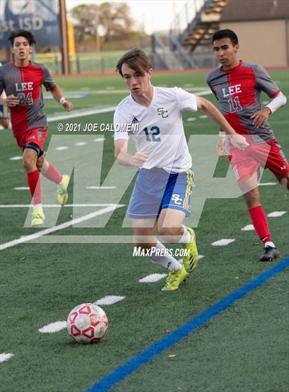 Thumbnail 3 in Lee [Robert E.] vs Clemens (UIL 6A Region 4 Quarterfinal) photogallery.