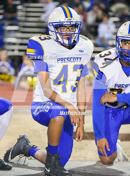 Thumbnail 2 in Prescott @ Greenway (AIA 4A Round 1 Playoff) photogallery.