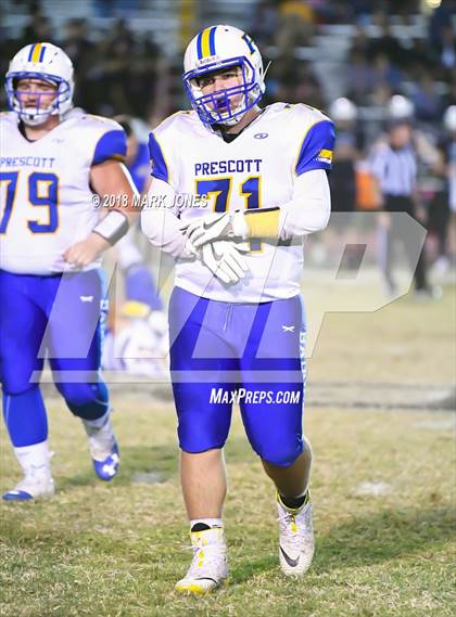 Thumbnail 2 in Prescott @ Greenway (AIA 4A Round 1 Playoff) photogallery.