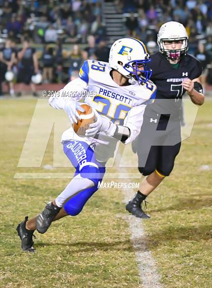 Thumbnail 2 in Prescott @ Greenway (AIA 4A Round 1 Playoff) photogallery.