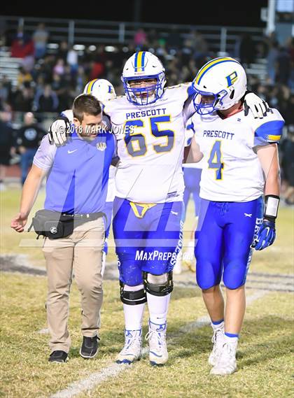 Thumbnail 3 in Prescott @ Greenway (AIA 4A Round 1 Playoff) photogallery.